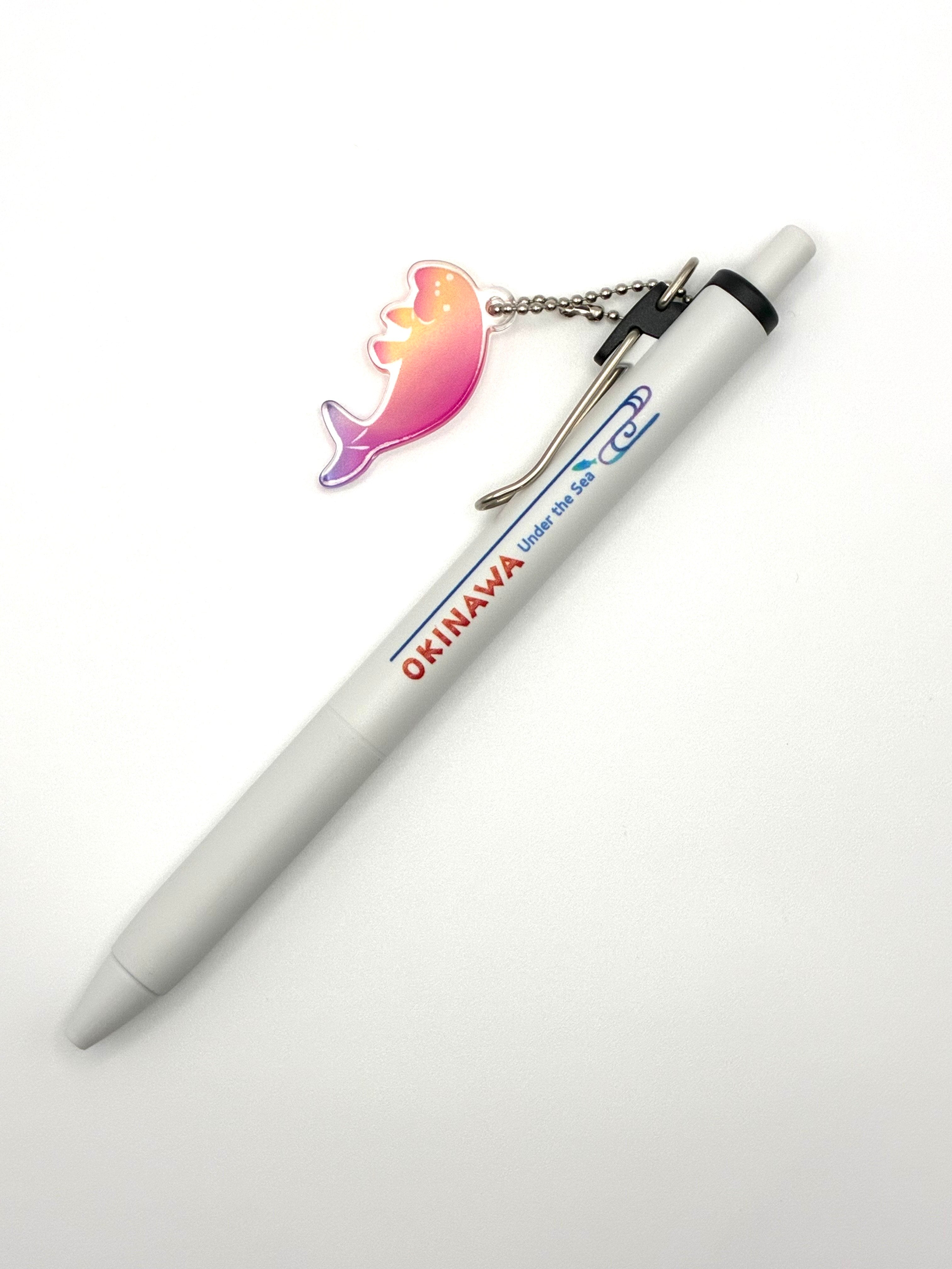 沖縄限定） オリジナル チャーム付きユニボールone（0.38mm) – 文